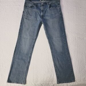 Signature by Levi Strauss Men's S61 Relaxed Blue Jeans Size W38 L32